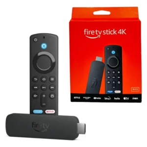 Amazon Fire Tv Stick 4k 1.5gb Ram Streaming Control Por Voz Color Negro Tipo de control remoto De voz