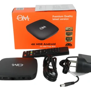 Convertidor A Smart Om 2025 Streaming 4k 128gb D95g 8gb Ram Negro Estándar